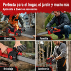 Motosserra sem Fio Brushless 12” com 2 Baterias 4.0Ah e 3 Correntes CUTVORA™