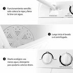 Lavadora Portátil 5,5 kg 2 em 1 com Centrifugação - LAVAXIS™